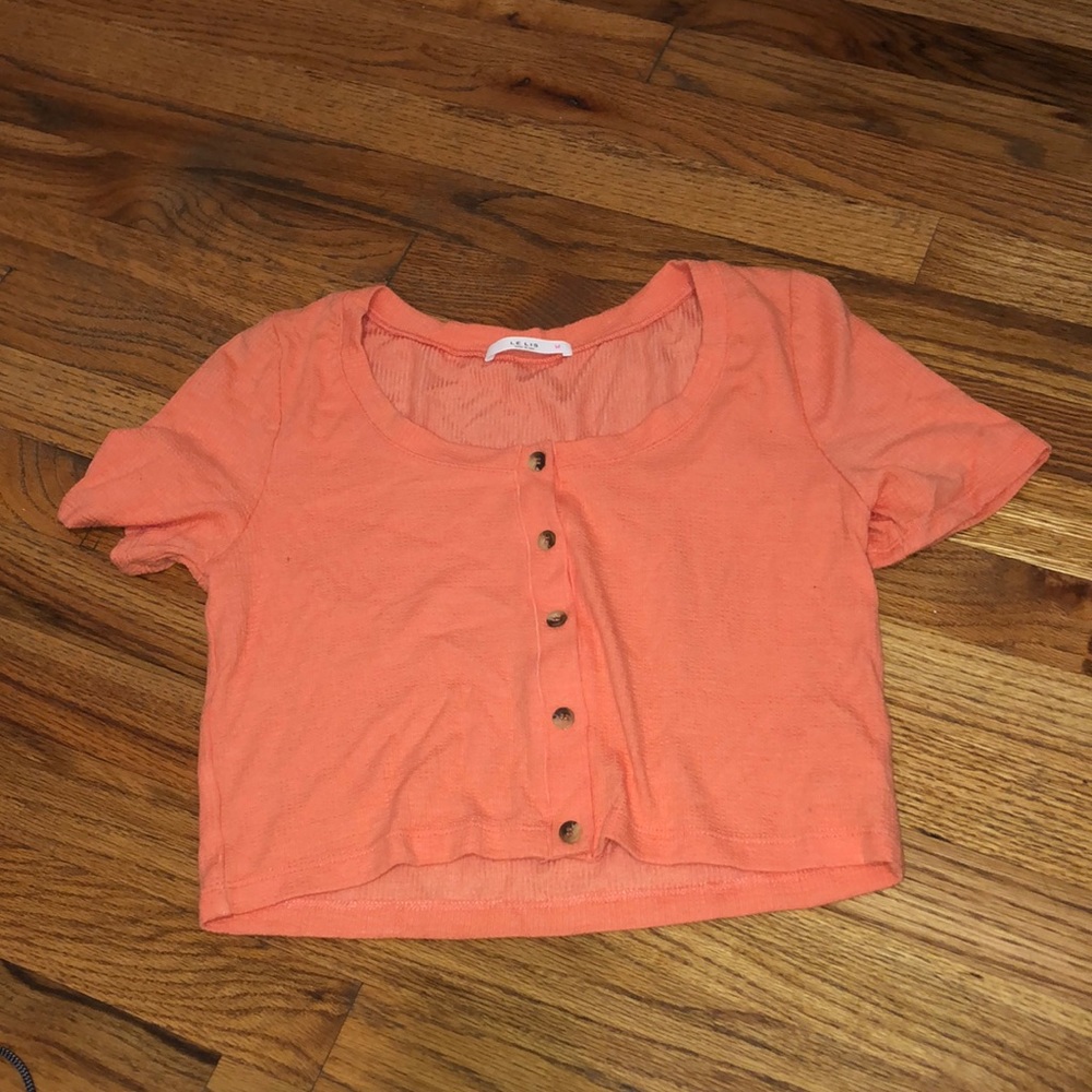 Orange tshirt NWOT